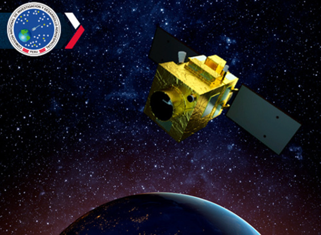 Perú lanza su primer satélite (PeruSAT-1) al espacio.