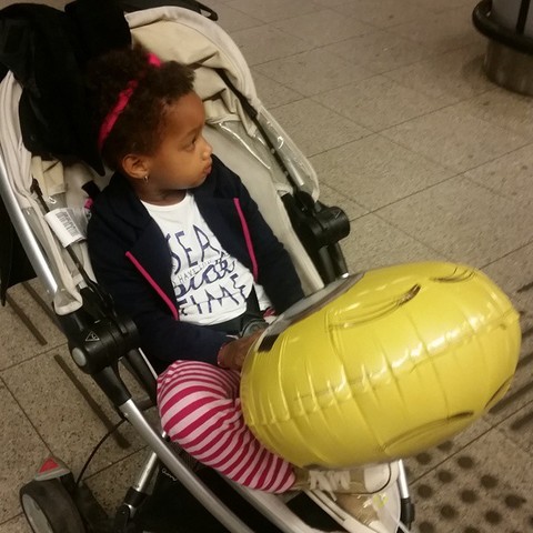 Amirah's eerste keer in Nederland nadat we elkaar een hele jaar niet hadden gezien