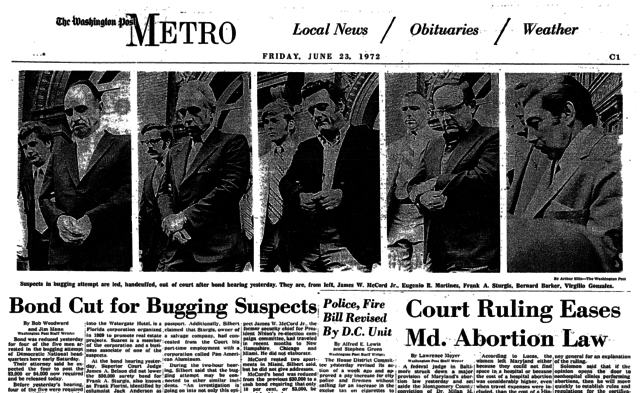 The Watergate Break-ins