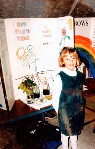 My First Science fair in 2nd grade