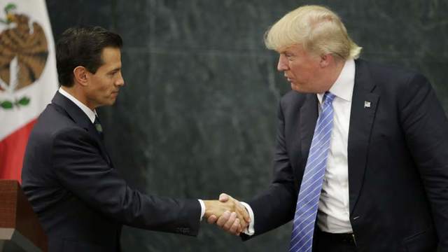Reunion de  Peña Nieto y Tump