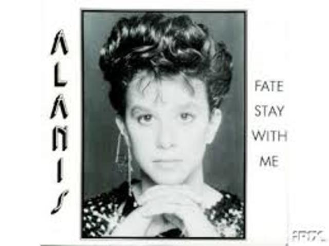 She do her first track "Fate Stay With Me"