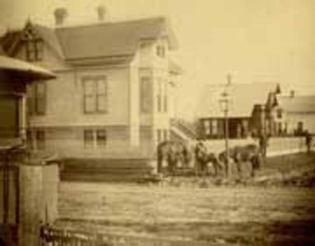 After both his parents pass away he and his siblings go to Oregon to live with there uncle.