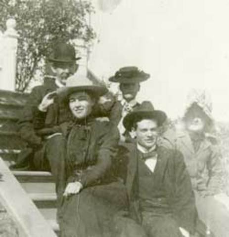 He marries his college sweetheart