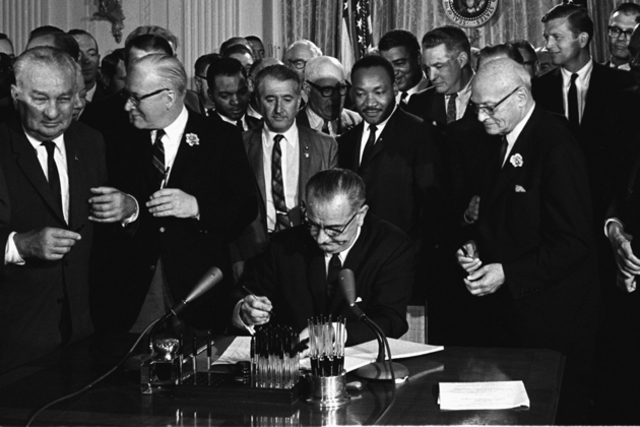 Civil Rights Act becomes law