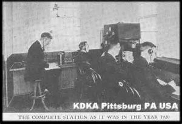 First radio station