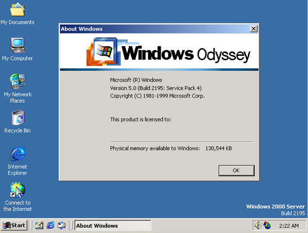 Windows Odyssey