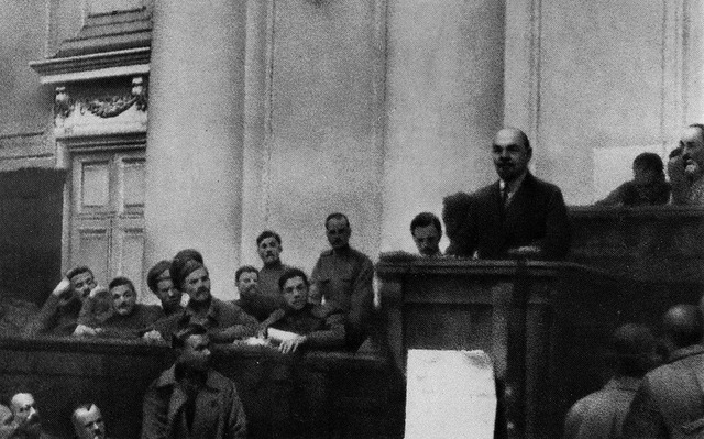 Lenin rientra in Russia