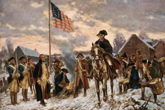 Valley Forge During The Winter