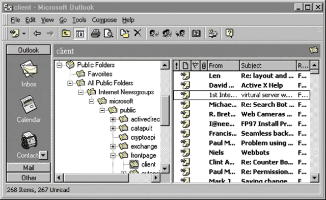 Es lanzado MS Outlook 97