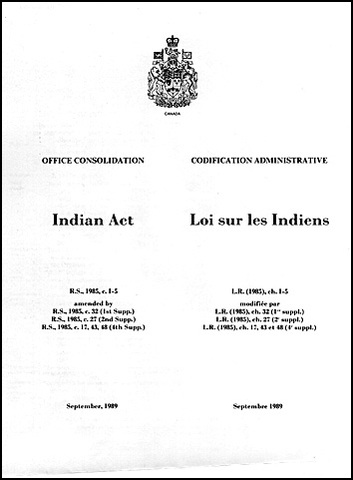Treaty 6 Indian Act