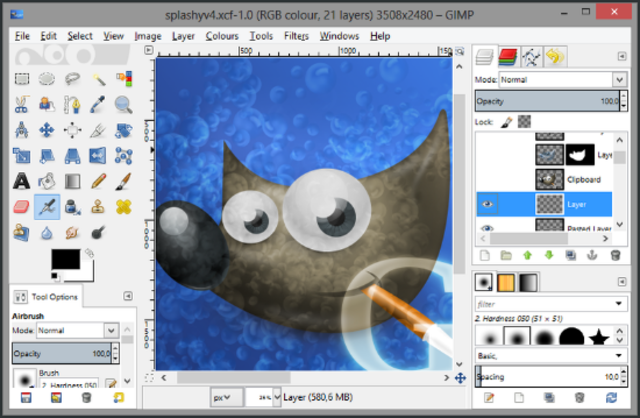 Computer drawing software