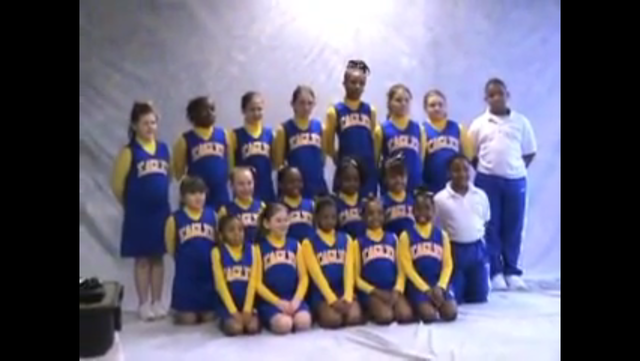 Made my first school cheer team