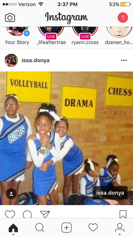 Joined my first cheer team the colts