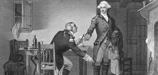 Benedict Arnold commit treason