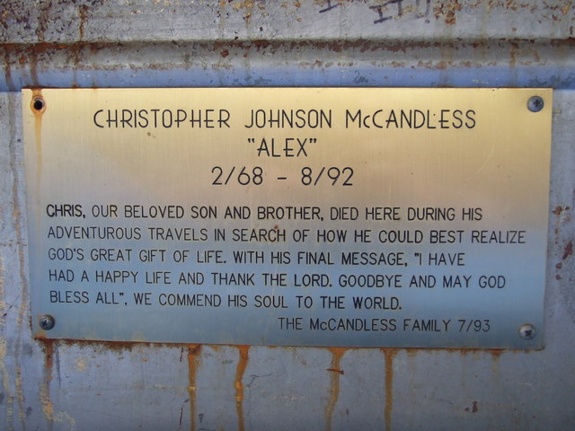 Chris McCandless Dies