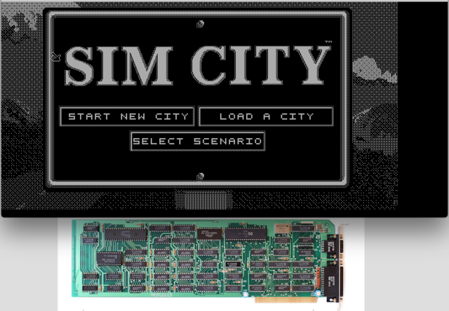 HGC (Hercules Graphics Card)