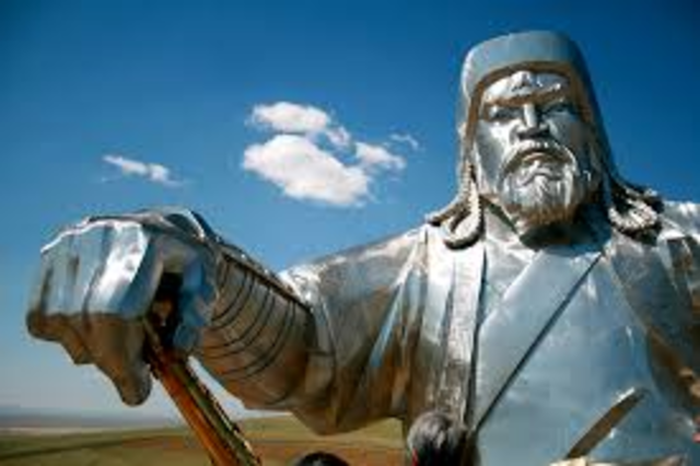 Genghis Khan's birth