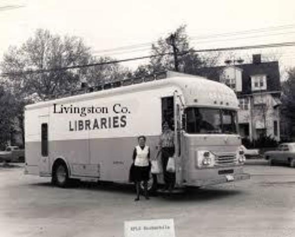 First Visit to the Book Mobile