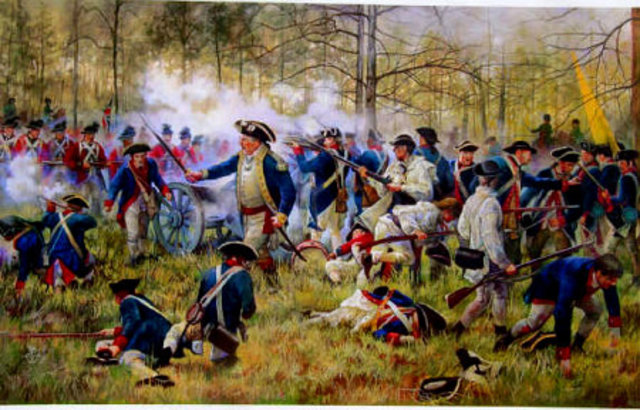 The battle of Camden