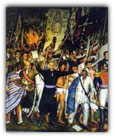 1823- United Provinces of Central America declare independence from Mexico.