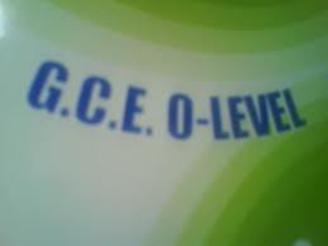 I finished my O-Level (Zanzibar)