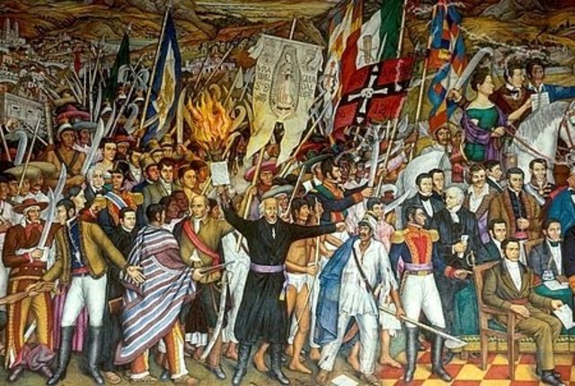 1810 Inicia la Independencia de Mexico