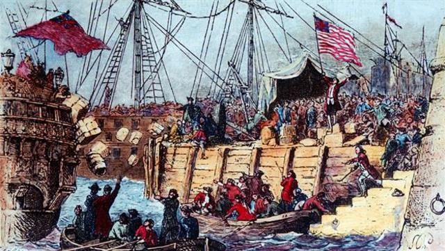 The Boston Tea  Party