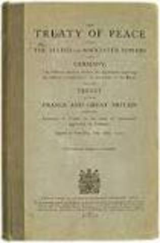 Treaty of Versailles is created