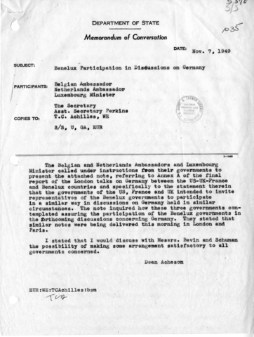 Informe sobre Unión Económica General