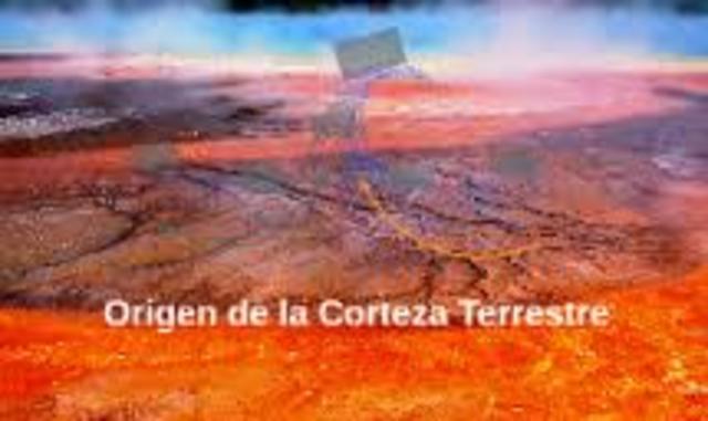 Formación de la corteza terrestre
