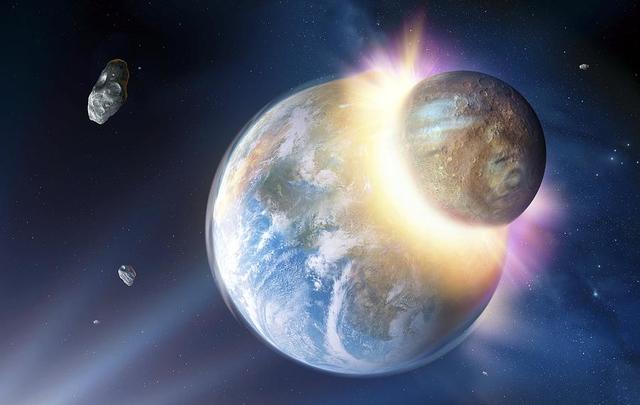 Hace 4533 millones de años...