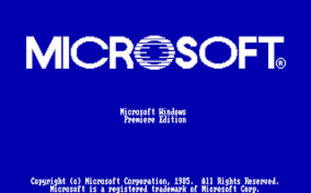 Presentación de Windows 1.0