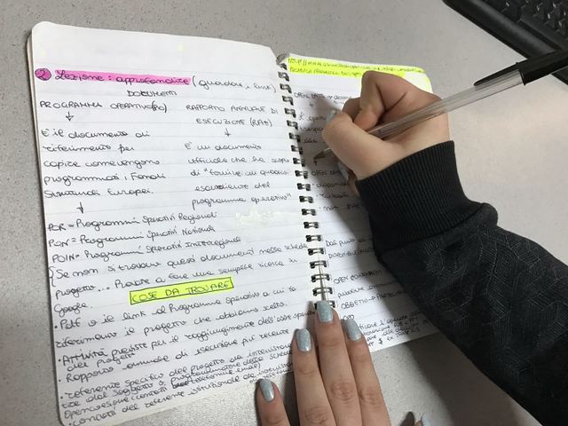 Prime relazioni sul lavoro svolto in classe