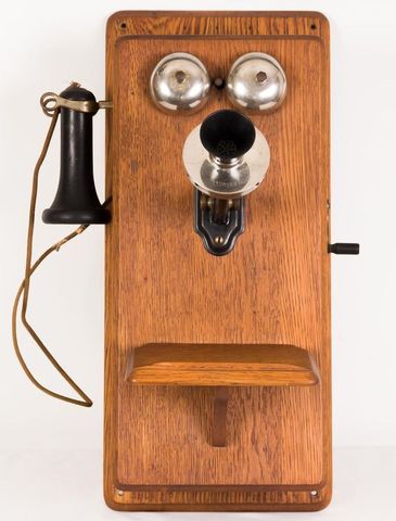 Hand Cranked wall telephone