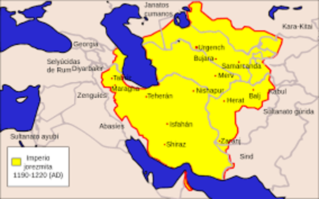 Mongols attack on the Khwarezm Empire