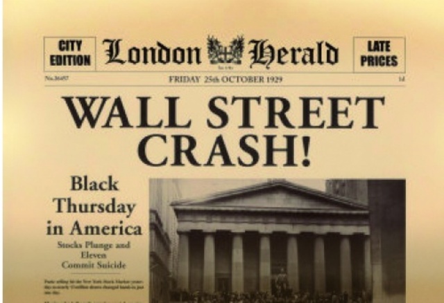 The Great Wallstreet Crash of 1929