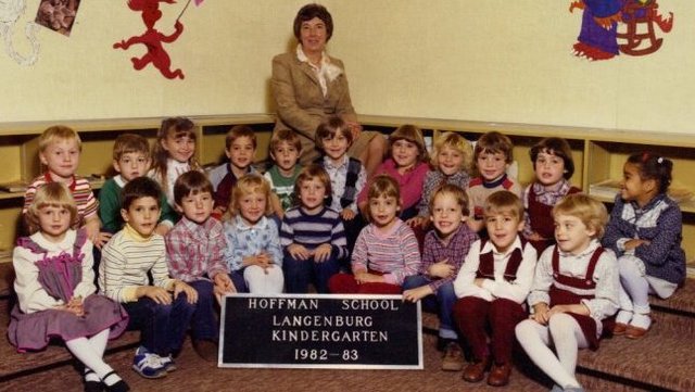 Entered kindergarten at Hoffman Elementary School