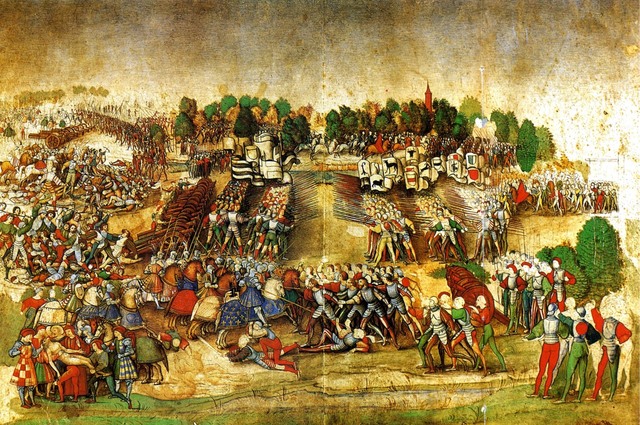 The defeat of Marignano