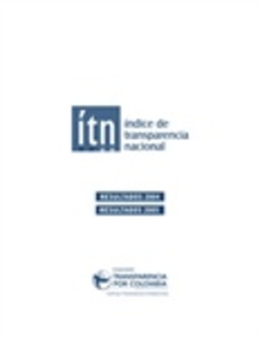 Índice de Transparencia Nacional 2004 - 2005