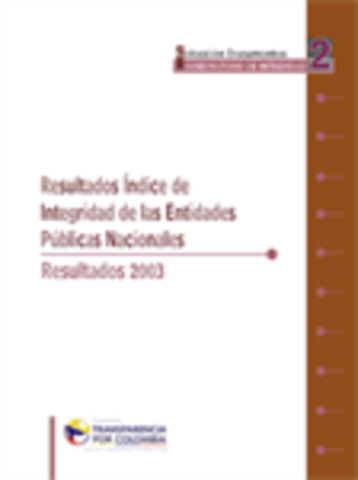Índice Integridad Nacional 2003