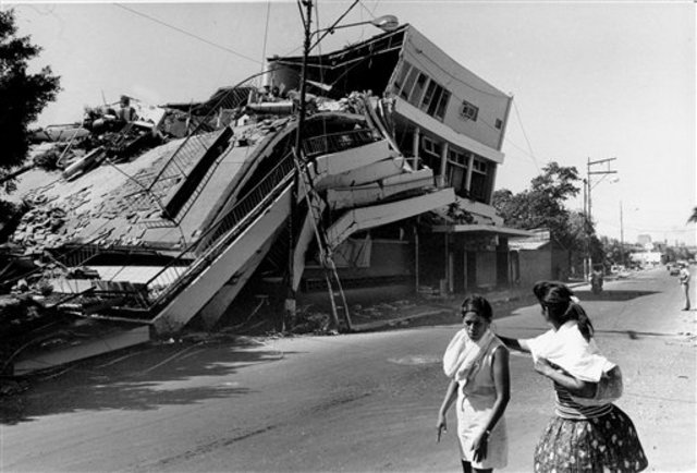 Earthquake in Managua