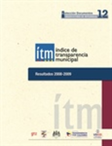 Índice de Transparencia Municipal 2008 - 2009