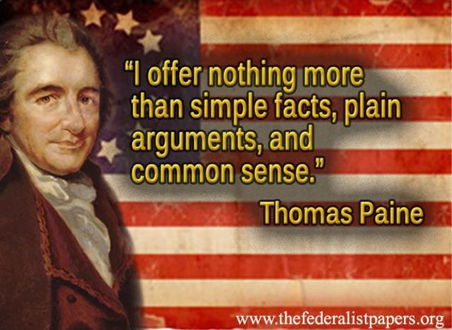 Thomas Paine Writes Common Sense