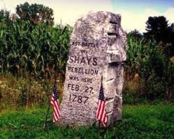 End Of Shay's Rebellion