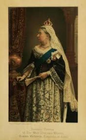 Victoria becomes Empress of India
