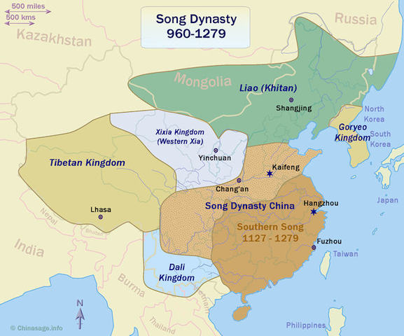Kublai Khan conquers the Song Dynasty