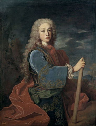 1724 Lluis I Rey de españa