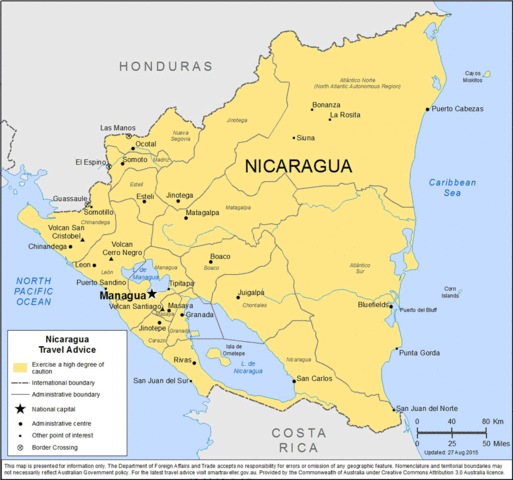 Nicaragua discovered