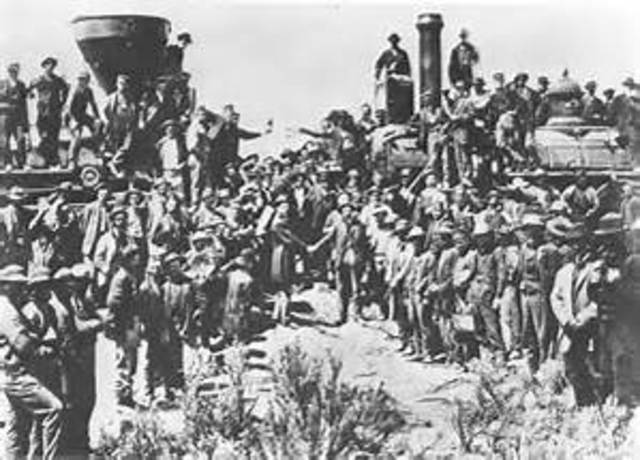 Transcontinental Railroad Completed